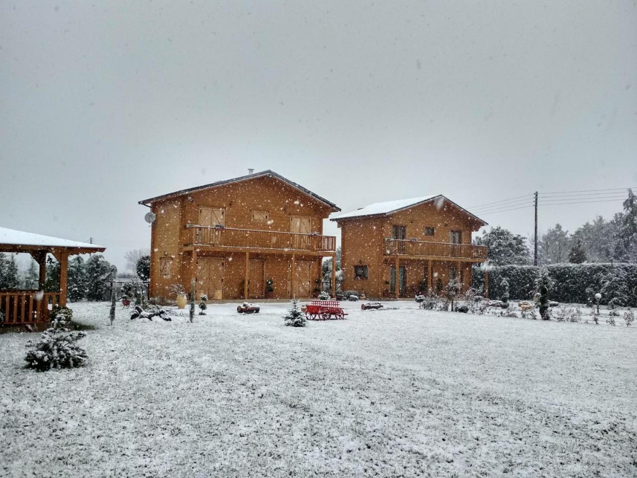 Ampelokipoi  Kastor Chalets מראה חיצוני תמונה