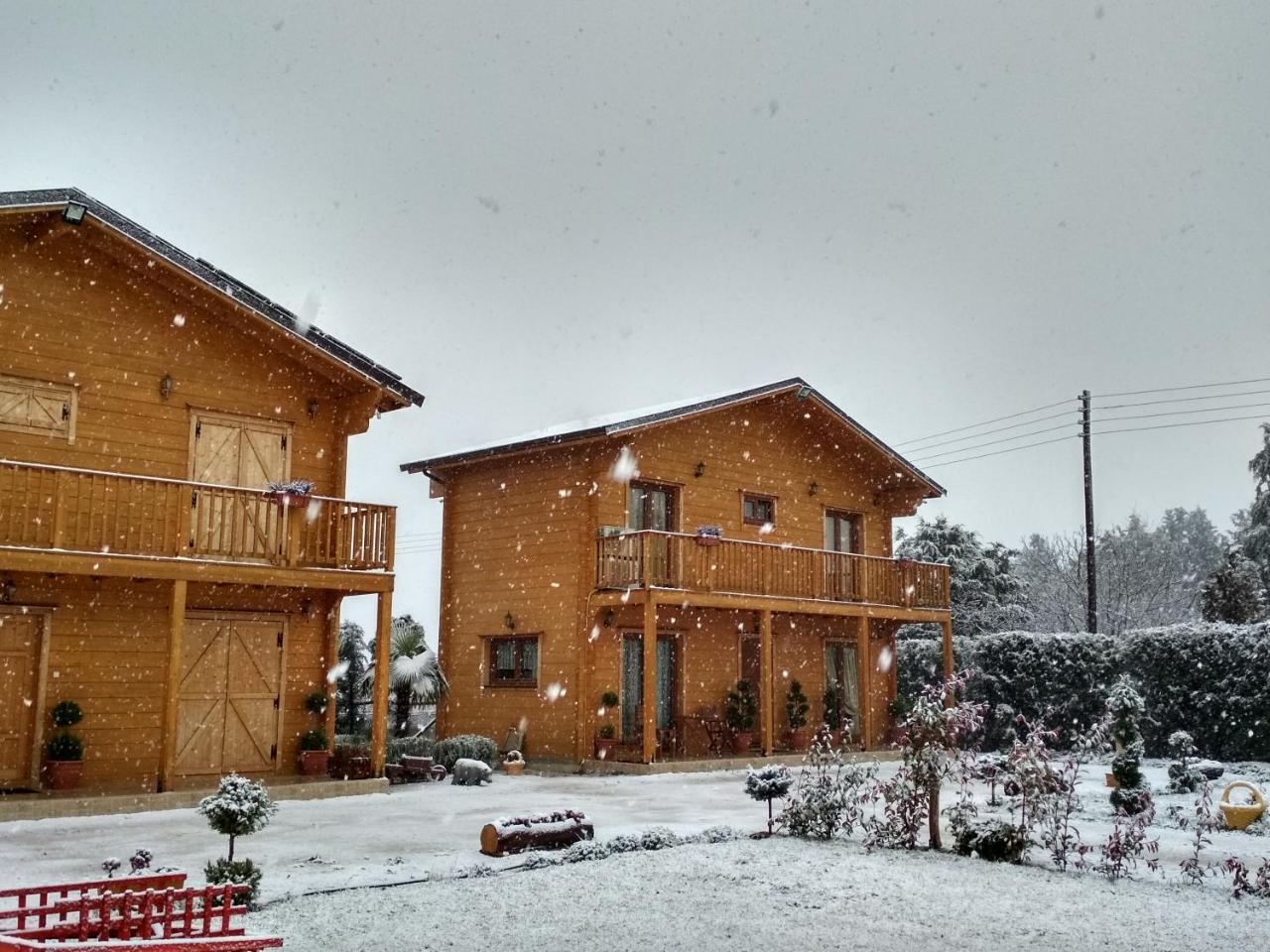 Ampelokipoi  Kastor Chalets מראה חיצוני תמונה